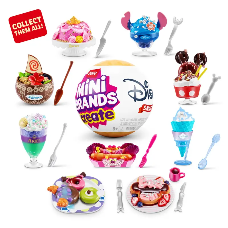 zuru mini brands disney snacks